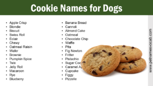 Cookie Names for Dogs
