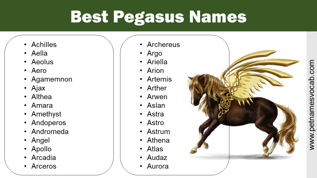 Pegasus Names